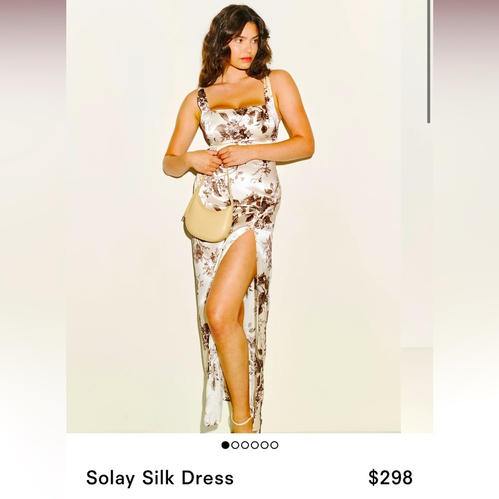Reformation Solay Silk Dress- NWT- Size 8